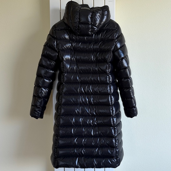 Moncler Puffer Down Long Jacket- Black - Picture 4 of 15